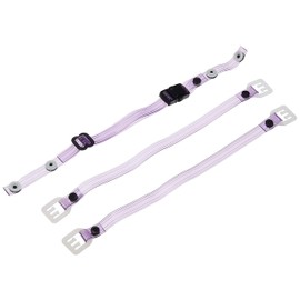 Toyo Chin Himo One-Touch Type NO.TE-4 Transparent Vinyl for Helmets Murasaki NO.TE-4