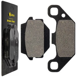 Caltric Rear Brake Pads for Kawasaki Ninja 500 500R EX500D Ex 500D 1994-2009