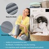 HUSOUE 2 PCS Armchair Covers for Arms, Sofa Arm Covers