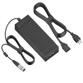 12V AC Power Supply Adapter with 4-Pin Neutrix XLR Female Power Supply Adapter Fits Sony PMW F55 F5 F3 Panasonic