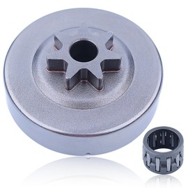 Adefol 3/8" 7T Sprocket Clutch Drum Bearing Kit for Stihl 029 034 039 MS290 MS310 MS390 Chainsaws, MS390 Clutch Drum Kit Replace 1125 640 2004, 1125 640 2005, 9512 933 2260