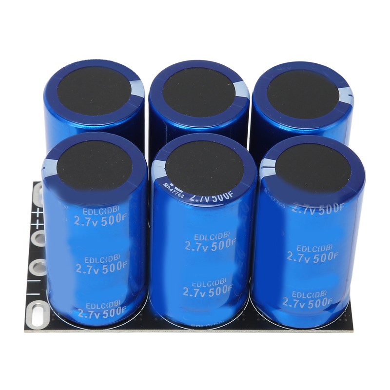 16V 83F Total Capacitor High Current Discharge 6Pcs 2.7V 500F
