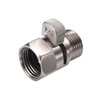 ChuangTim Brushed Nickel Water Flow Control Valve, 1/2" Shower Head