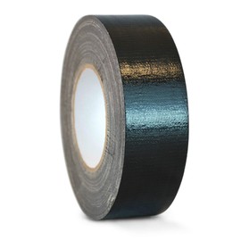 WOD Duct Tape Black Industrial Grade - 2 in. x 30 yds. (1-Roll) - Waterproof, UV Resistant for Crafts, Home Improvement, Repairs, & Projects