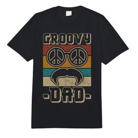 Groovy Dad 60s Theme Outfit 70s Themed Party Costume Hippie Comfort Colors Adult Heavyweight T-Shirt