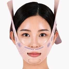 Kubico Sleep Mouth Opening Prevention 2-Way Lifting Band, 1 Piece, Pink / 쿠비코 수면 입벌림방지 2-Way 리프팅밴드, 1개, 핑크