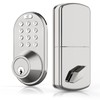 Keyless Entry Keypad Door Lock - Upgraded Smart Electronic Digital