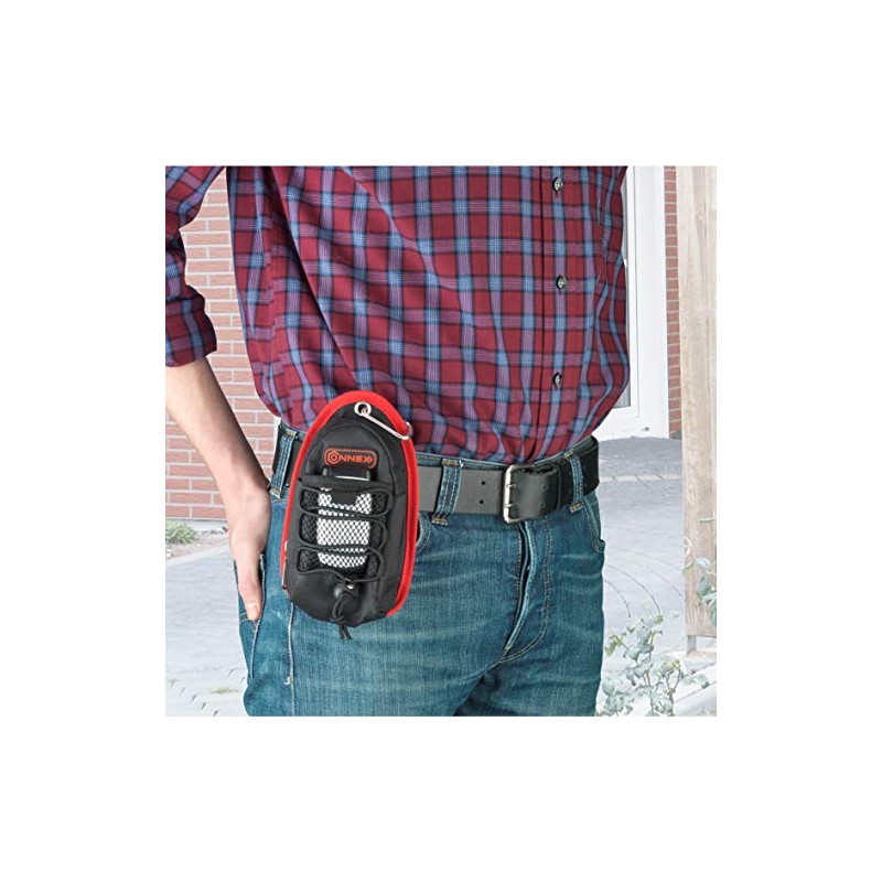 Connex Werkzeugtasche"Freizeit" - 2 Fächer - Verstellbarer Gummizug & Reißverschluss