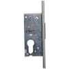 WSS Latch Lock/Backset 34 mm/Cuff, 160 mm, Stainless Steel/Pack of