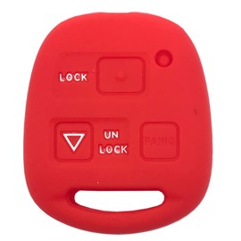 Replacement Remote Key Shell Case Cover fits for Lexus ES GS GX is LS LX RX SC ES300 ES330 GS300 GS400 GS430 GX470 IS300 LS400 LS430 LX470 RX300 RX330 RX350 RX400h RX450h SC430 (Red)