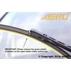 (Set of 2) AERO OEM Replacement Wiper Blades For Volkswagen