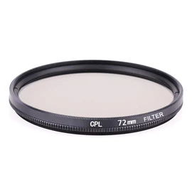 72mm Circular Polarizing Filter CPL Lens Filter, for Enhancing Contrast and Removing Reflections, Screw-in Type Compatible with All Brands (72mm)