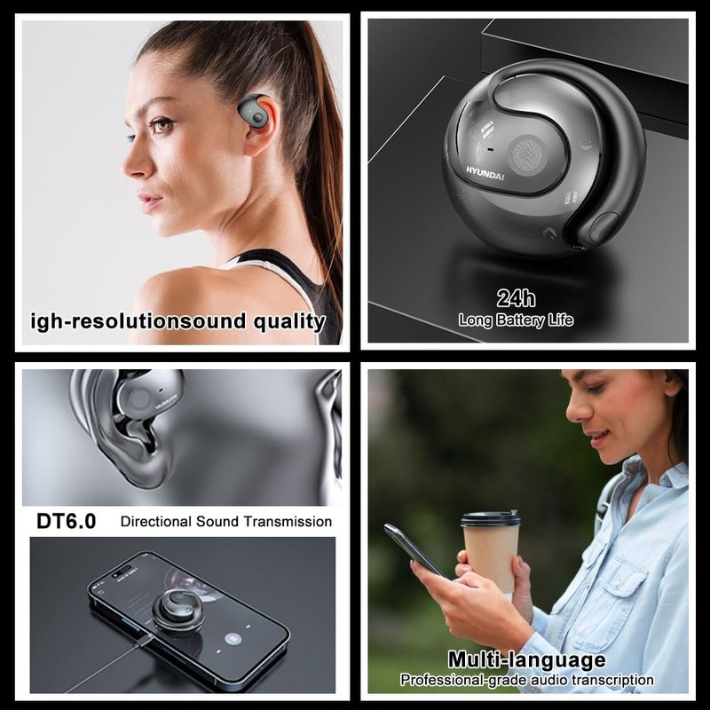 YANGUN HY-T26 Pro Language Translator, Translation Headphones, HY-T26 Language Translator,