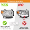 Vizotae Headlights for 2014-2021 Toyota Tundra, Not For Models W/Adjustable