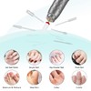 Electric Nail Drill Machine Professional, Rechargeable Cordless Nail File with