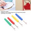 20Pcs Sewing Seam Rippers Stainless Steel Ergonomic Handle Red Mini