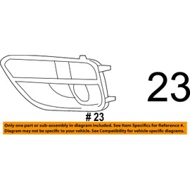 Subaru Genuine 57731VA000 Cover (Fog Light, Right), 1 Pack