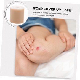 Minkissy 3 Rolls Self Scar Sheet Scar Tape for Arms Legs Face Waterproof Patch for Home Use