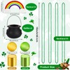 112 Pcs St. Patrick's Day Decorations Set, Black Mini Candy