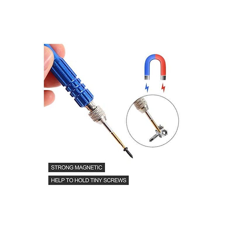 Small Screwdriver Watch Glasses Mini Set, Micro Precision Tiny Screwdriver