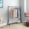 NobAura Heavy Duty Metal Garment Rack, Freestanding Clothes Rack, Coat