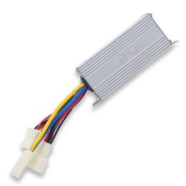 Dilwe Electric Bike Brushed Controller, Reliable Brushed Motor Speed Controller Electric Bicycle Controller for Electric Bicycles 24V 350W