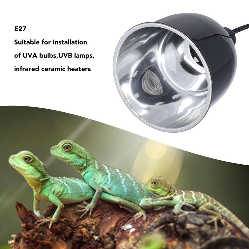 Reptile Heat Lamp Deep Dome Aluminium 250W E27 Reptile Light