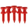 TH Golf x100 Pcs Bamboo Red Castle Golf Tees 32mm