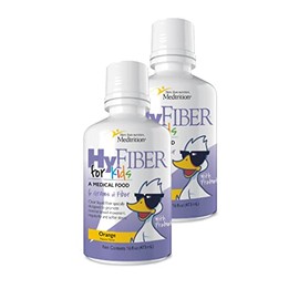 Medtrition HyFiber Liquid Fiber for Kids in Only One Tablespoon, Supports Regularity and Softer Stools, FOS Prebiotics for Gut Health, 6 Grams of Fiber, 32 Servings per Bottle 16 Fl Oz (Pack of 2)