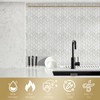 Tilingview 10-Sheet Peel and Stick Backsplash Tile for Kitchen, Self-Adhesive