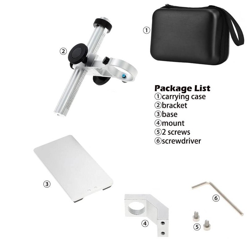 Ninyoon Universal Microscope Stand Pro, Stable Professional Aluminum Alloy Scope