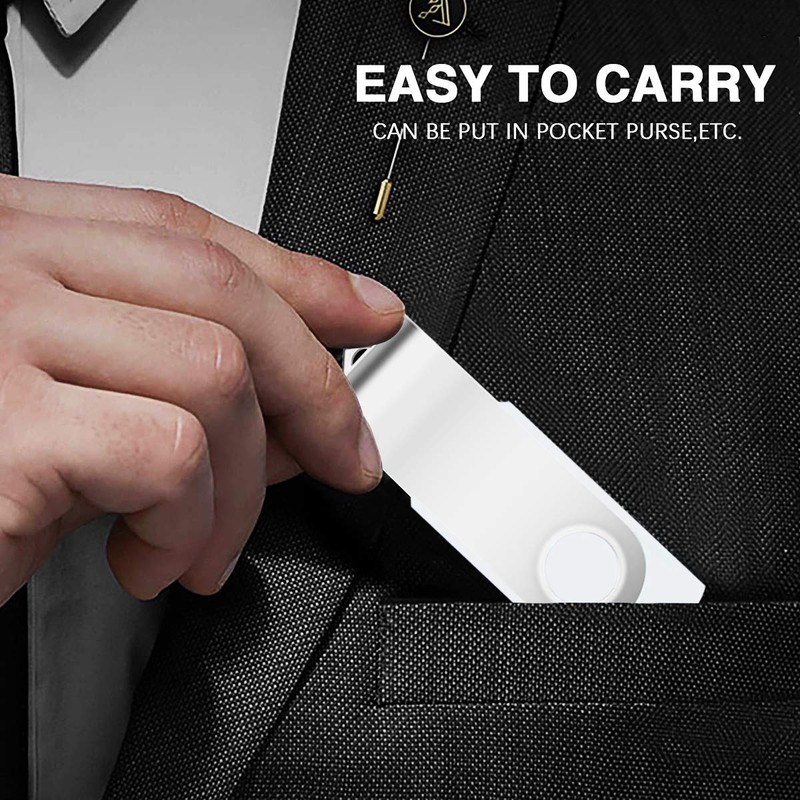 USB Sticks 32GB Pack of 10, AreTop Memory Stick Rotate