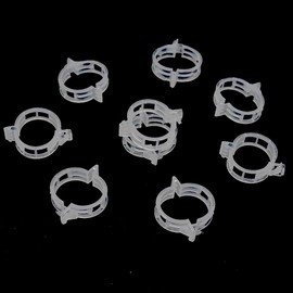 ZDZBLX Pack of 200 Plant Clips, Trellis for Climbing Plants, Plant Clips for Tomatoes, Roses, Cucumbers and Other Trellis Plants Tomato Hooks Trellis Tomatoes Cucumbers Trellis Clips for Plants