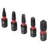 ColumPRO 5PCS Robertson Square Drive Bits, Premium S2 Alloy Steel