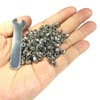 ZDingTech 50pcs 1/4-20 Acorn Cap Nuts,1/4-20 Cap Nuts,Acorn Hex Cap