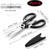 Mumoo Bear Heavy Duty Kitchen Scissors, Sharp Kitchen Scissors Multipurpose