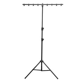 CHAUVET DJ CH06 Lightweight Lighting Stand w/T-Bar (50lb Capacity)