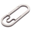 PR-OBLONGCARA Carabiner Titanium Alloy Oval Key Chain Key Holder Military,