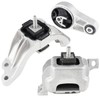 3PCS Engine Motor and Transmission Mount Kit Compatible with Mini