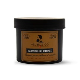 MEL BROS CO. - Hair Styling Pomade - Pomada para estilizar el Cabello. Base Agua. (4 oz / 118 ml, Extra Fijación)