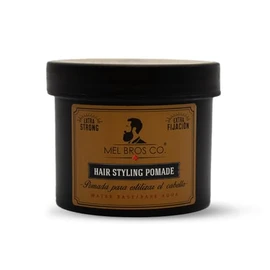 MEL BROS CO. - Hair Styling Pomade - Pomada para estilizar el Cabello. Base Agua. (4 oz / 118 ml, Extra Fijación)