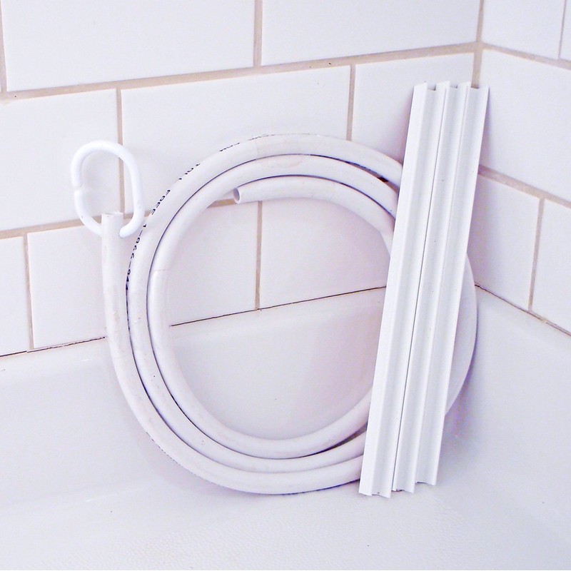 Shower Curtain Sealer with 30" of Wall Channels