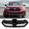YLT AUTO Front Bumper Cover Grille Cover Replacement Kit Gloss