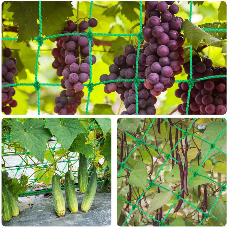 Trellis Net - Vaktop Cucumber Net with 50 Plant Ties,