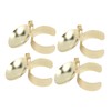 4PCS Automatic Candle Snuffer Ring Candle Wick Snuffer Stopper Stainless