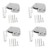 Pack of 4 Spring Catches, Mini Latch Push Lock Spring