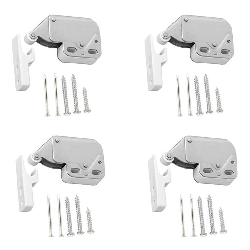 Pack of 4 Spring Catches, Mini Latch Push Lock Spring