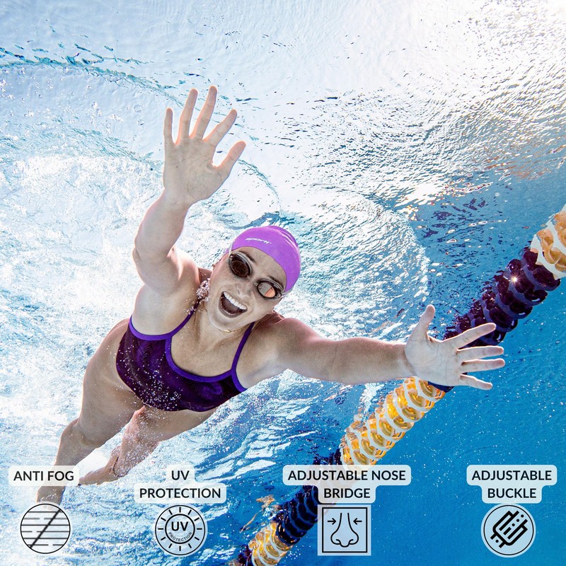 Sporti Antifog Optical Pro II Goggle - Smoke Lens/Smoke Frame