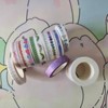 15 Rolls Slim Washi Tape Set, Leaves, Floral, Aesthetic Strips,