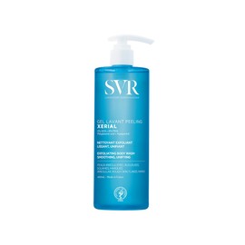 SVR Xerial Gel Lavant Peeling, Gel Exfoliante Corporal para Piel Seca, 400 ml                                                                         